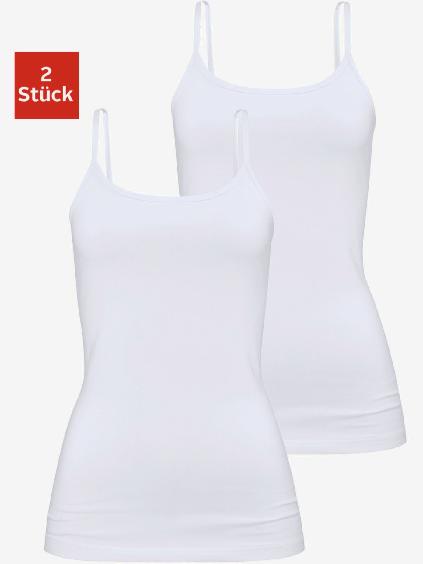 Chemise lot de 2 débardeurs spaghetti h.i.s