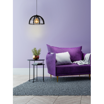 Lucide hanglamp Dikra zwart Ø40 cm