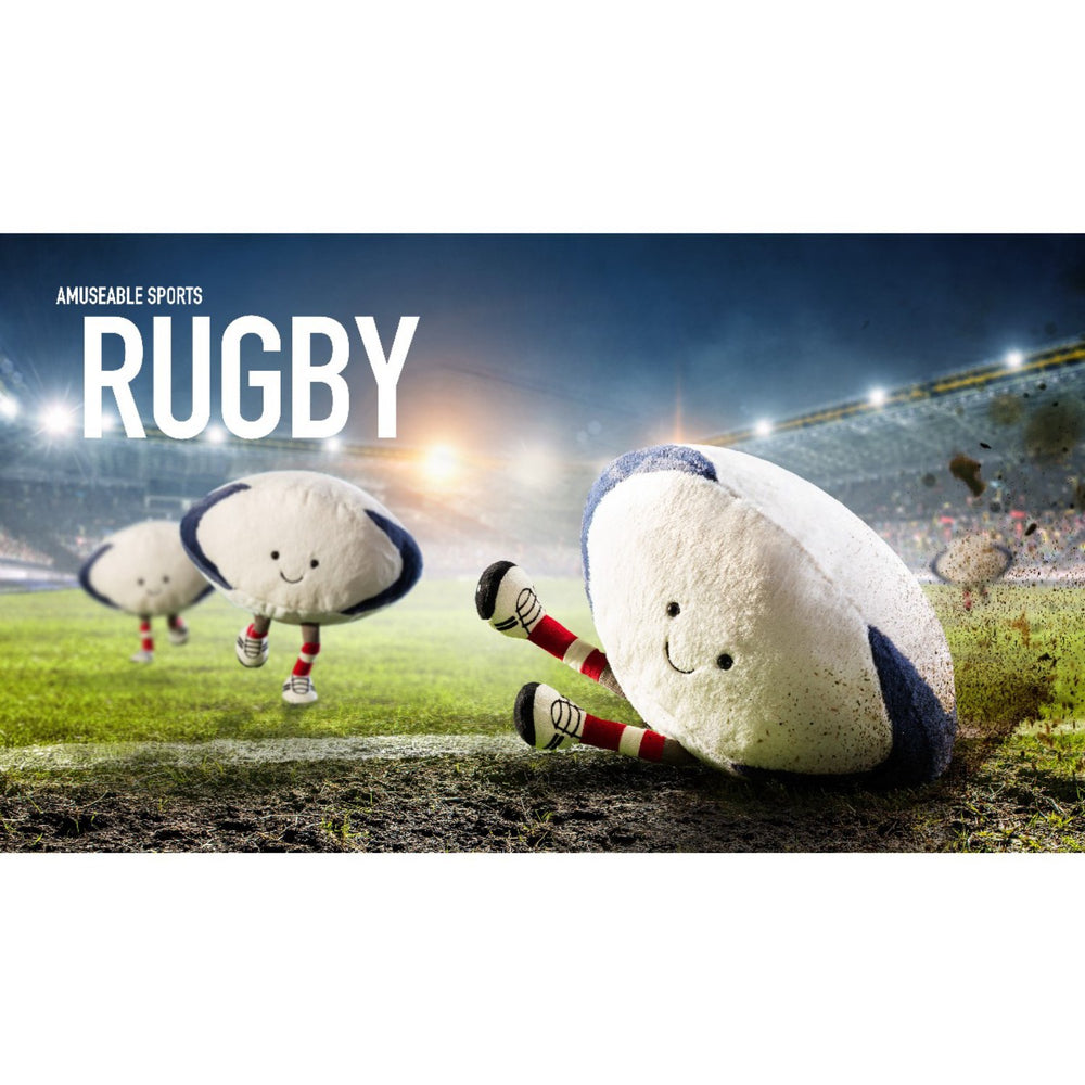 Køb Jellycat Amuseables Sports Rugby Bold, 29 Cm