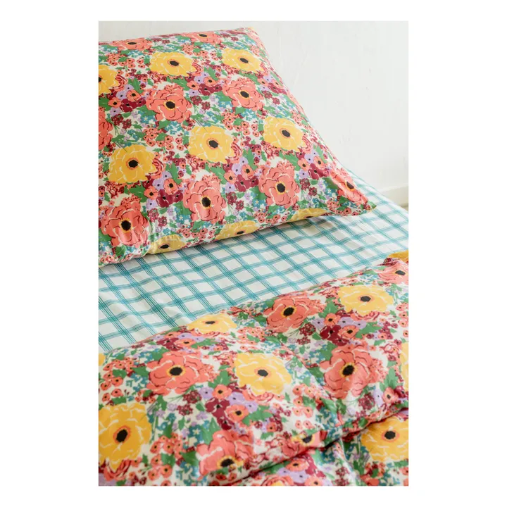 Lucas du Tertre Parure de lit Helen Flower | Blanc