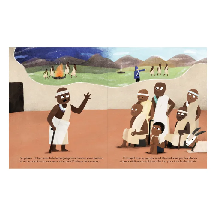 Kimane Livre Nelson Mandela - Petit et Grand