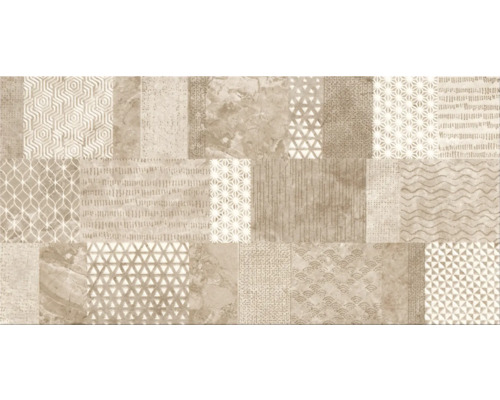 Steengoed decoratieve tegel Saragossa Bruin 29,8 x 59,8 x 0,8 cm satijnen afwerking (lappato)