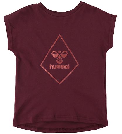 Hummel T-Shirt - hmlLuna - Windsor Wine