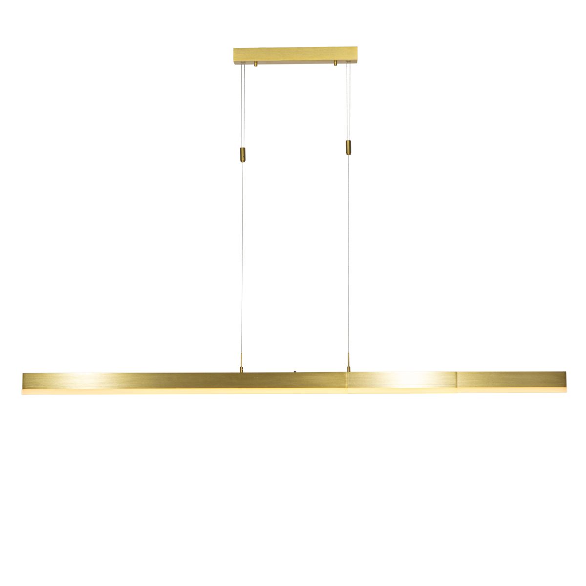 Moderne verstelbare hanglamp goud incl LED - Lamba