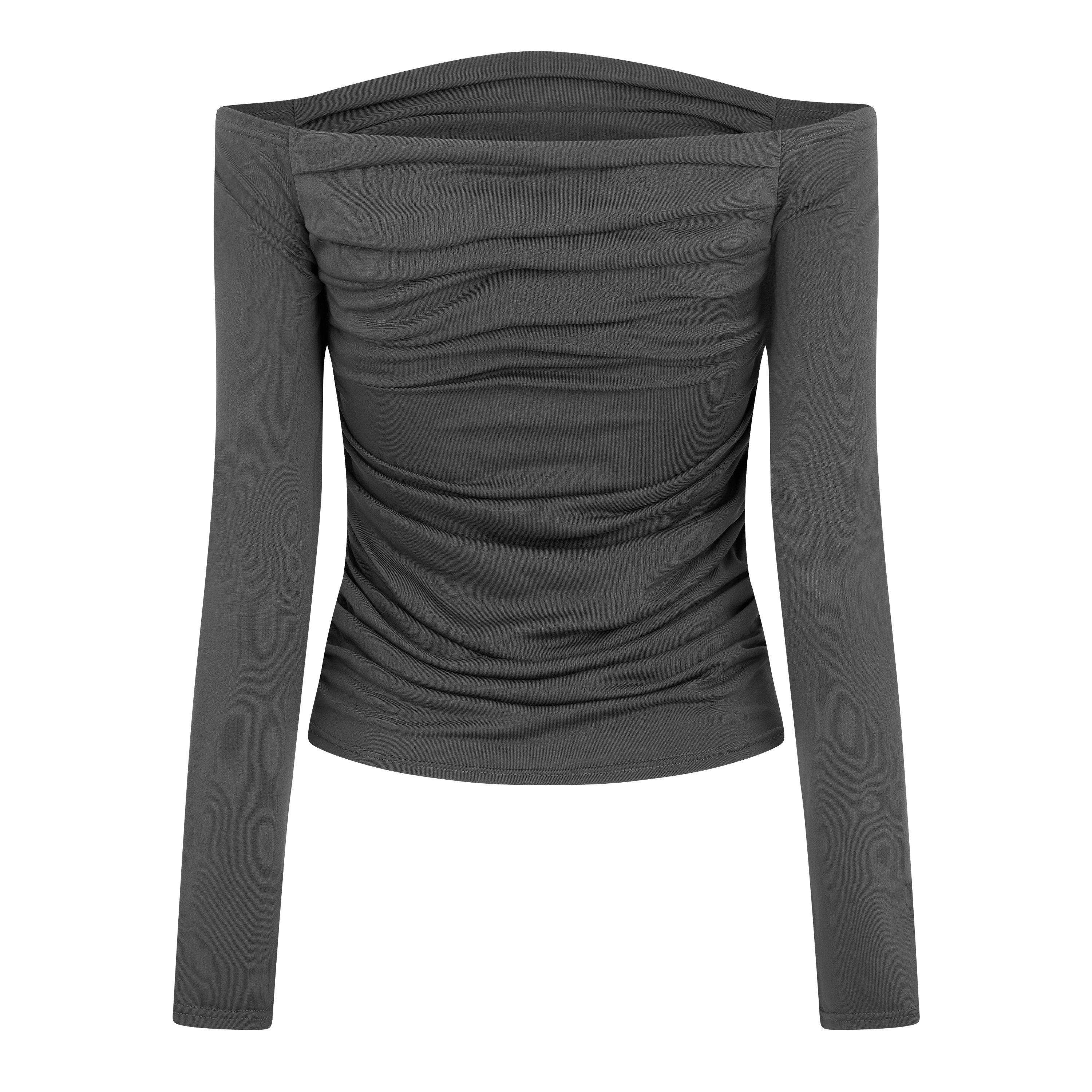 Jack Wills Ruched Long Sleeve T Shirt