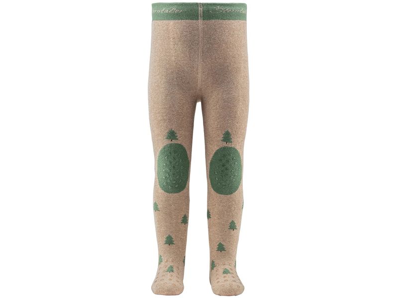 Sterntaler Krabbel-Strumpfhosen Weihnacht Beige Gr. 92 Strumpfhosen für Kinder