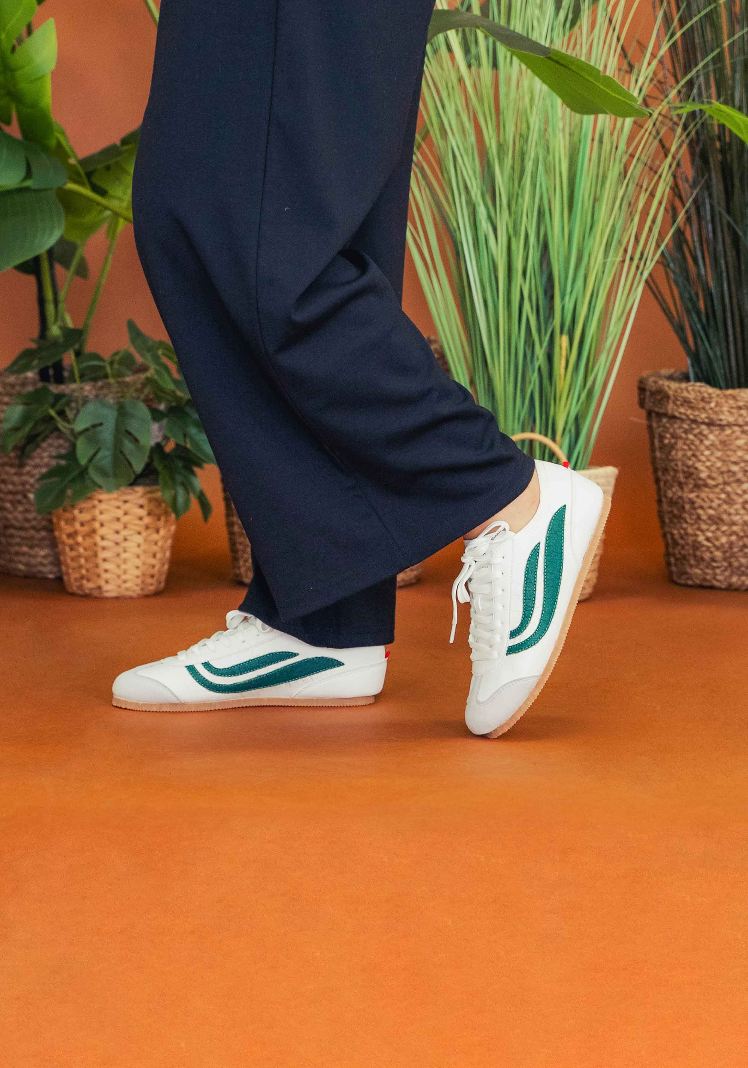 Genesis Sneaker G-Moto Pina Corn White/Green
