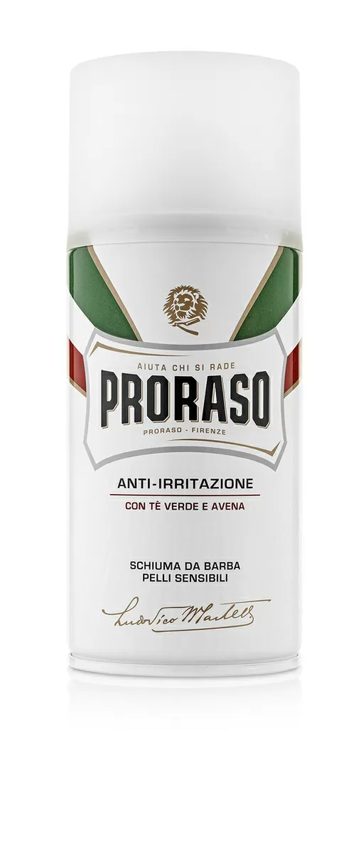 Proraso Shaving Foam Green Tea & Oatmeal - 300 ml