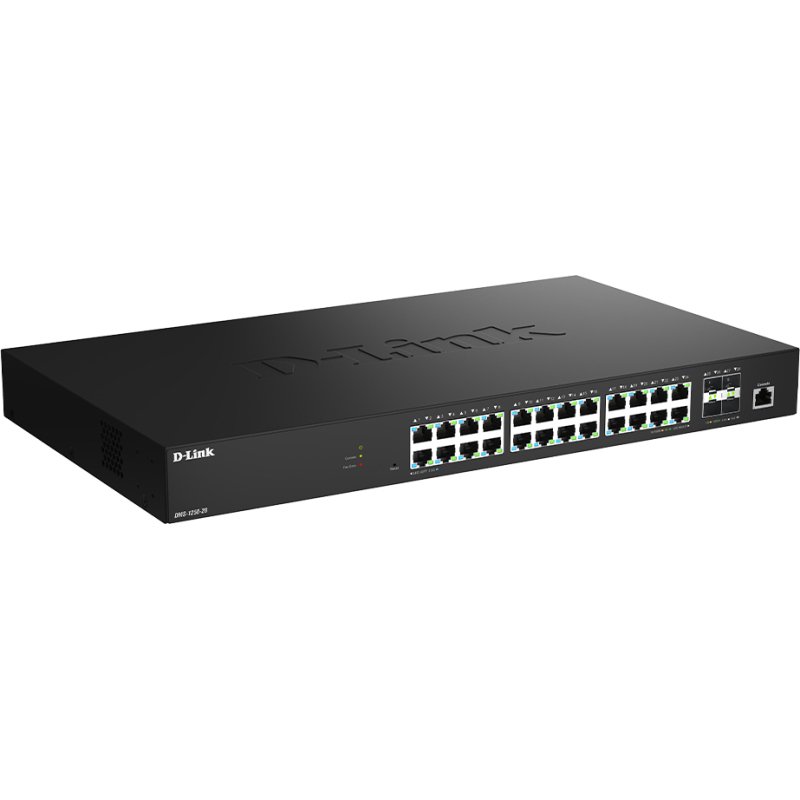 D-Link DMS-1250-28/E commutateur réseau Géré L2 2.5G Ethernet (100/1000/2500) Noir