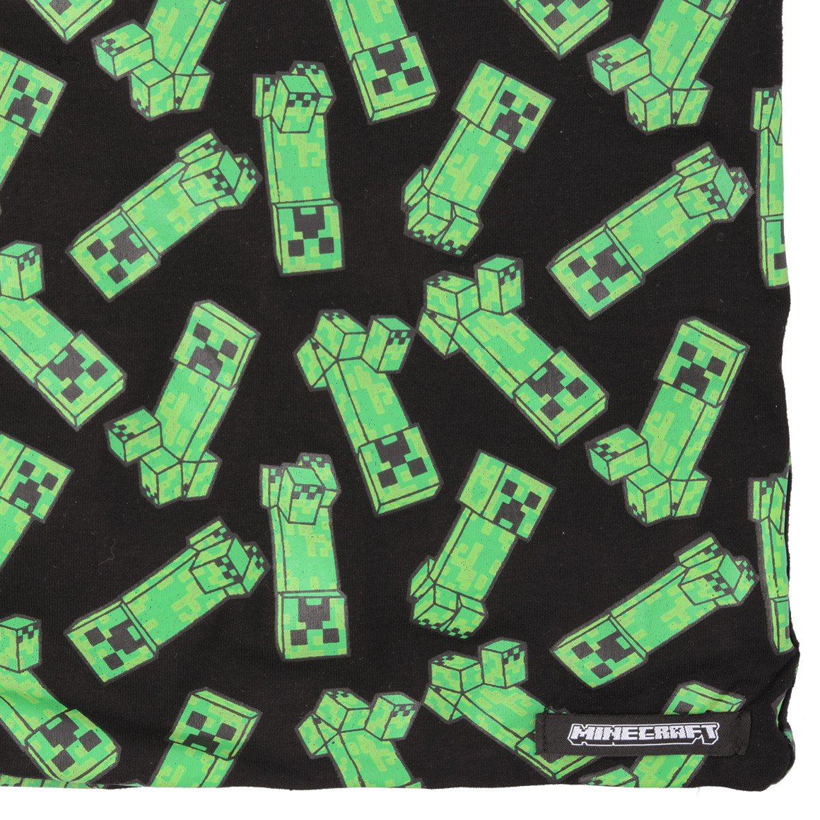 Topolino Minecraft Snood mit Allover-Print schwarz / grün