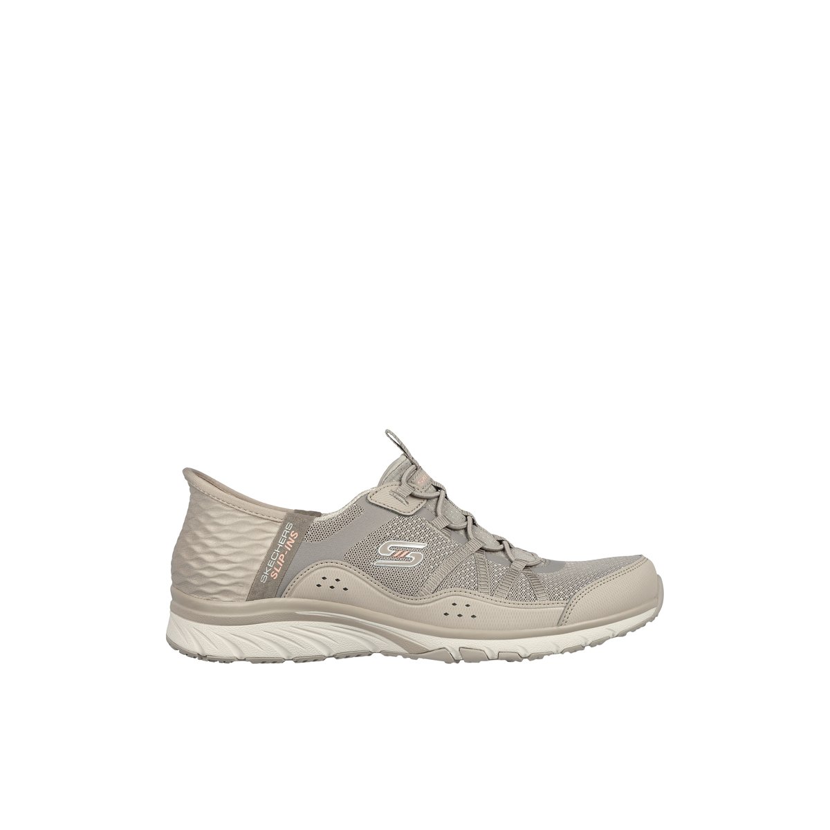 2X les points-Gratis_awe-Avec lacets - Talon plat - Autre Beige