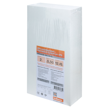 Isobouw isolatieplaat EPS 100x50x2cm 12st 6m²