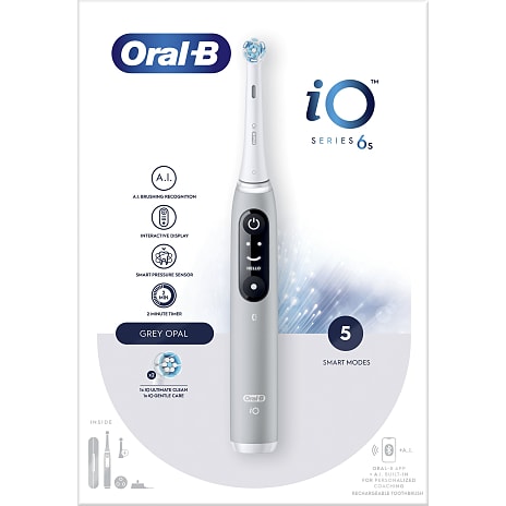 Oral-B iO 6S elektrisk tandbørste - grå