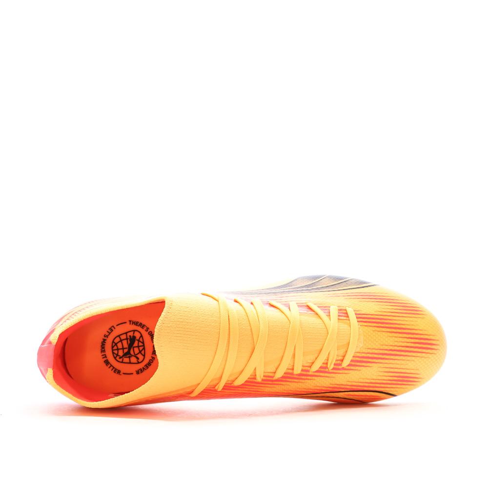 Puma Chaussures de football Orange/Rose Homme Puma Ultra Match Fg/ag