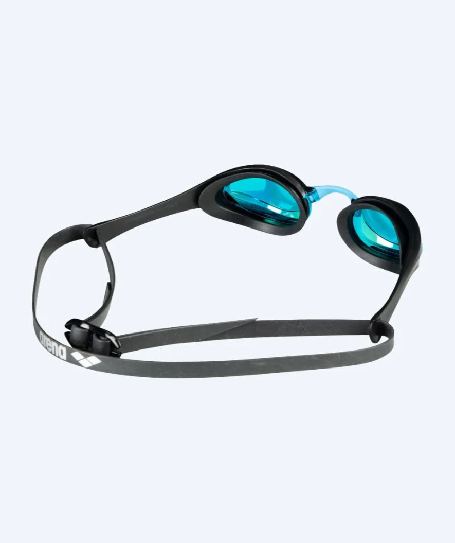 Arena Elite svømmebriller - Cobra Ultra SWIPE Mirror - Sort/blå