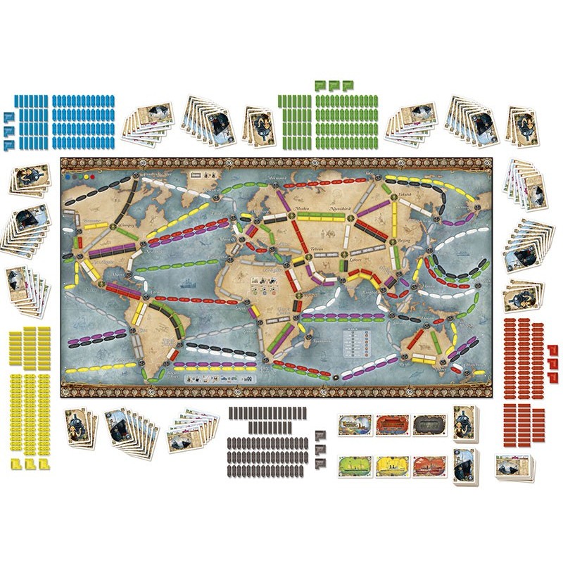 Les aventuriers du rail - Autour du monde