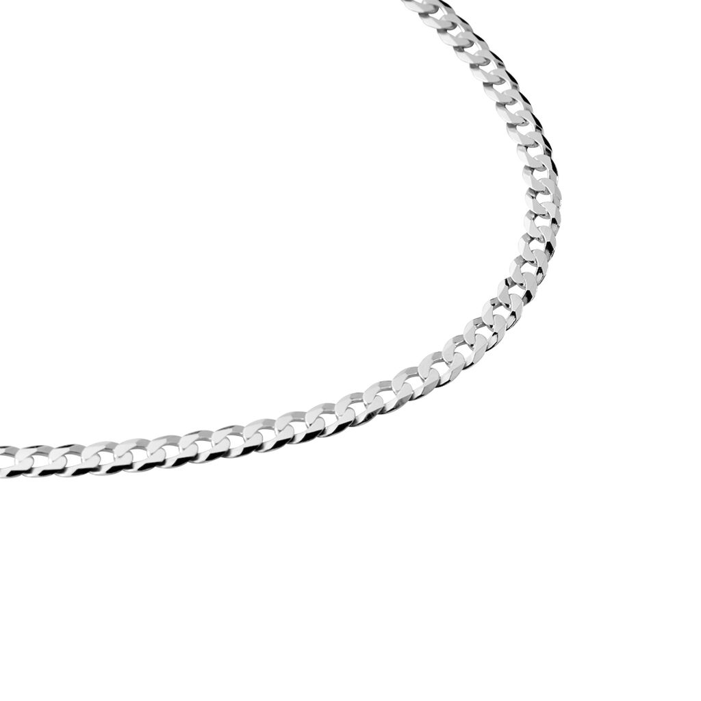 Collier Casper Argent Blanc