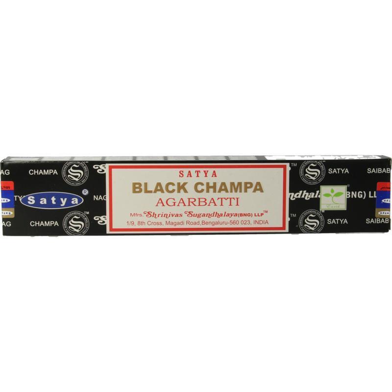 nag champa Wierook Satya Black Champa 15gr