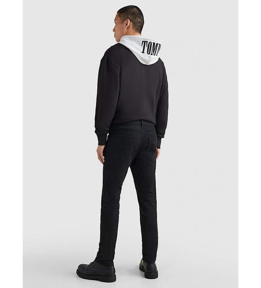 Calça jeans Tommy Jeans Austin Slim Nbks preta