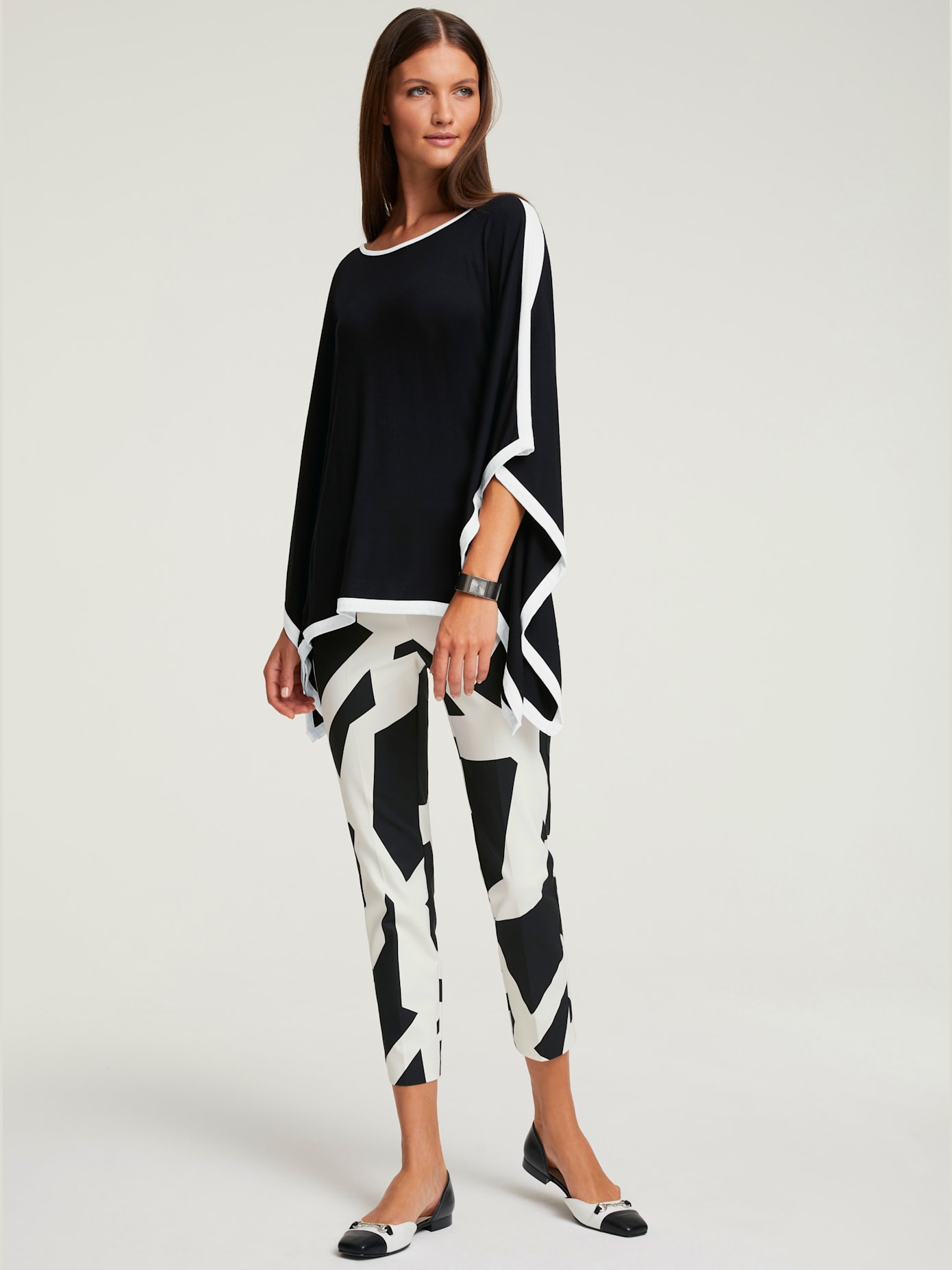 Pantalon imprimé coupe skinny