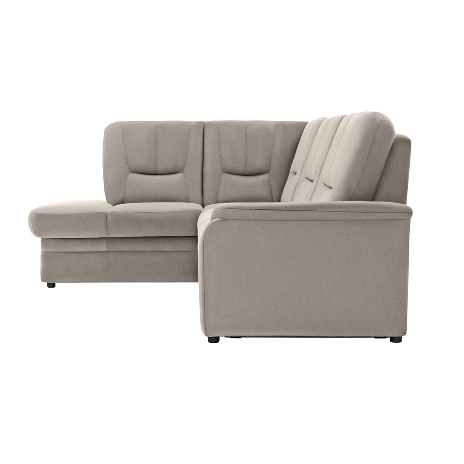polsterpower Ecksofa - Holiday alu - Basismodell - Ottomane links