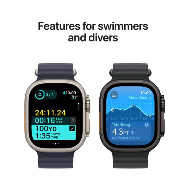Apple Watch Ultra 2 49mm GPS+CEL (Natural Titanium/Tan Alpine Loop) L