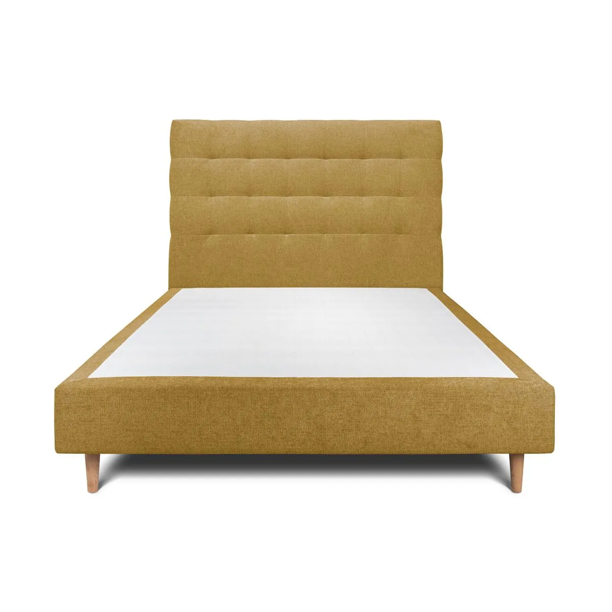 Sommeil de Plomb Lit 150x200 cm - Tissu Jaune