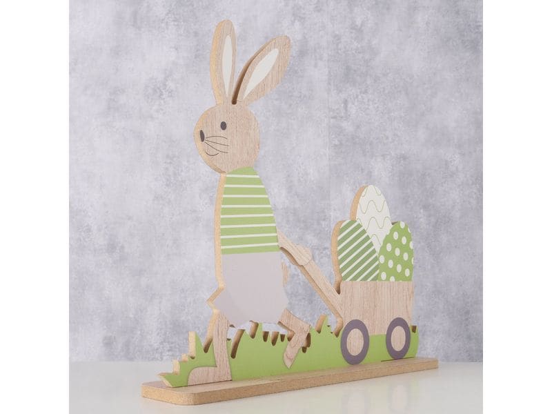 Boltze Aufsteller Hase Filly, MDF, 1 Stück Dekoaufsteller