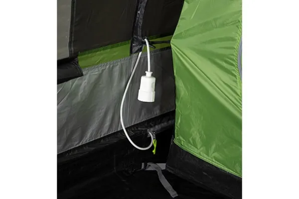 High Peak Garda 5.0, Camping, Tunneltelt, 5 person(er), Grøn, Lys grå