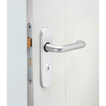 NEMEF 1200 serie insteekslot badkamerslot/wc-slot met rvs voorplaat Doorn 50mm PC 63mm