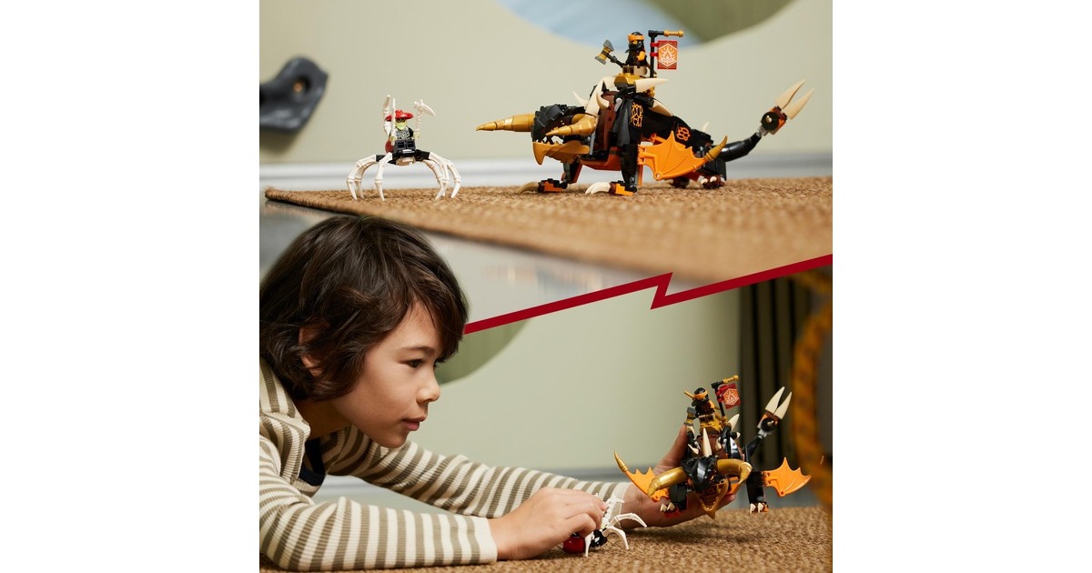 LEGONinjago - Cole's Aardedraak EVO Constructiespeelgoed  (71782)