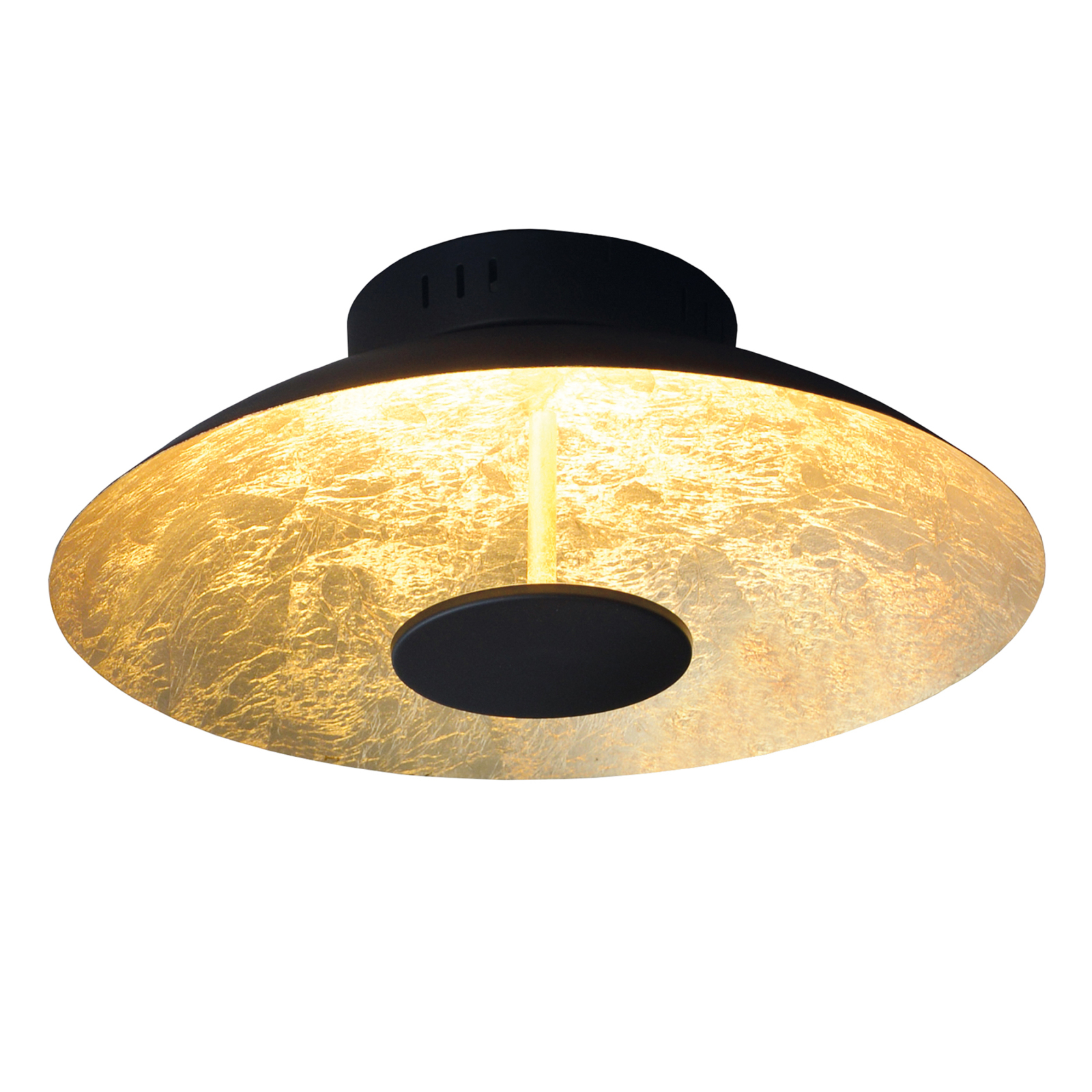 LED-Deckenleuchte - gold - Ø 40 cm