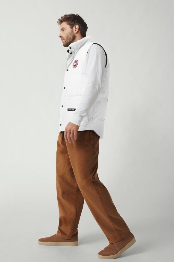 Canada Goose Gilets Freestyle Crew Vest White