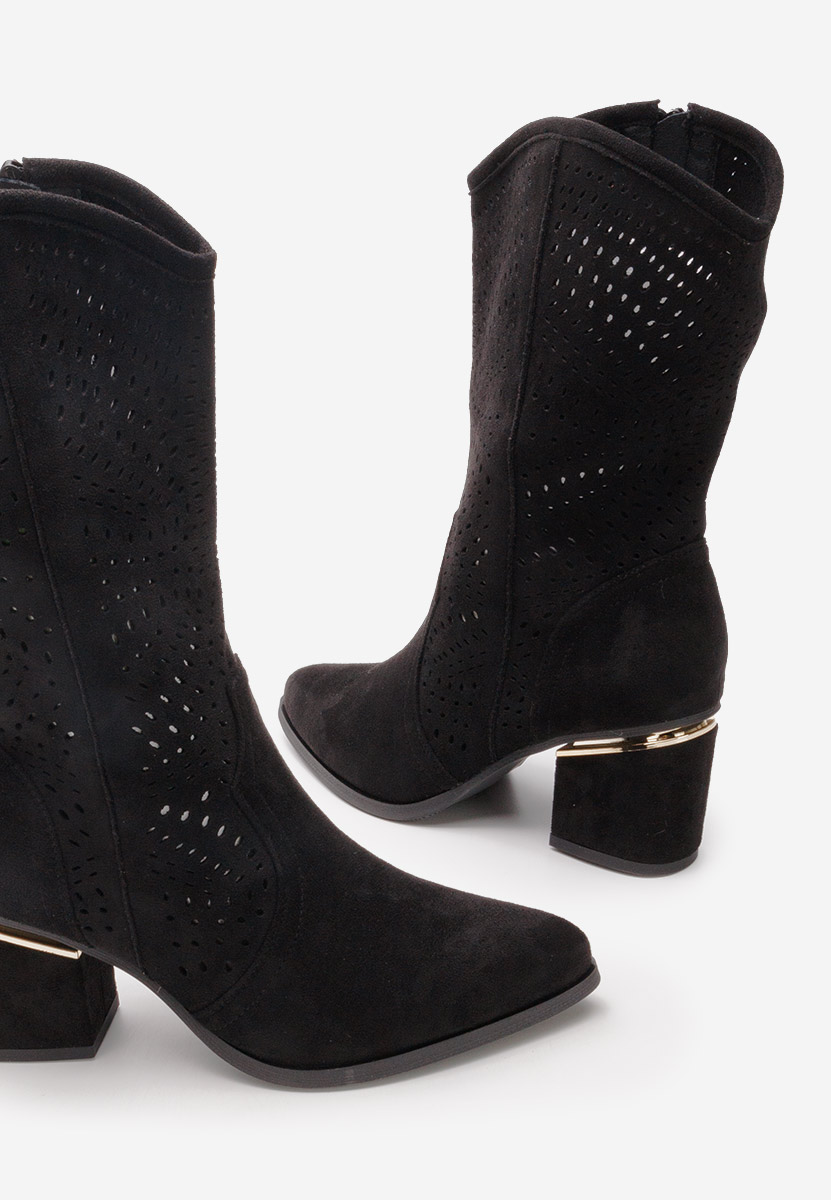 Santiag femme noires Dabiera