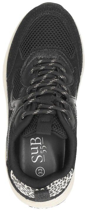 Sub55 Sneakers Laag zwart