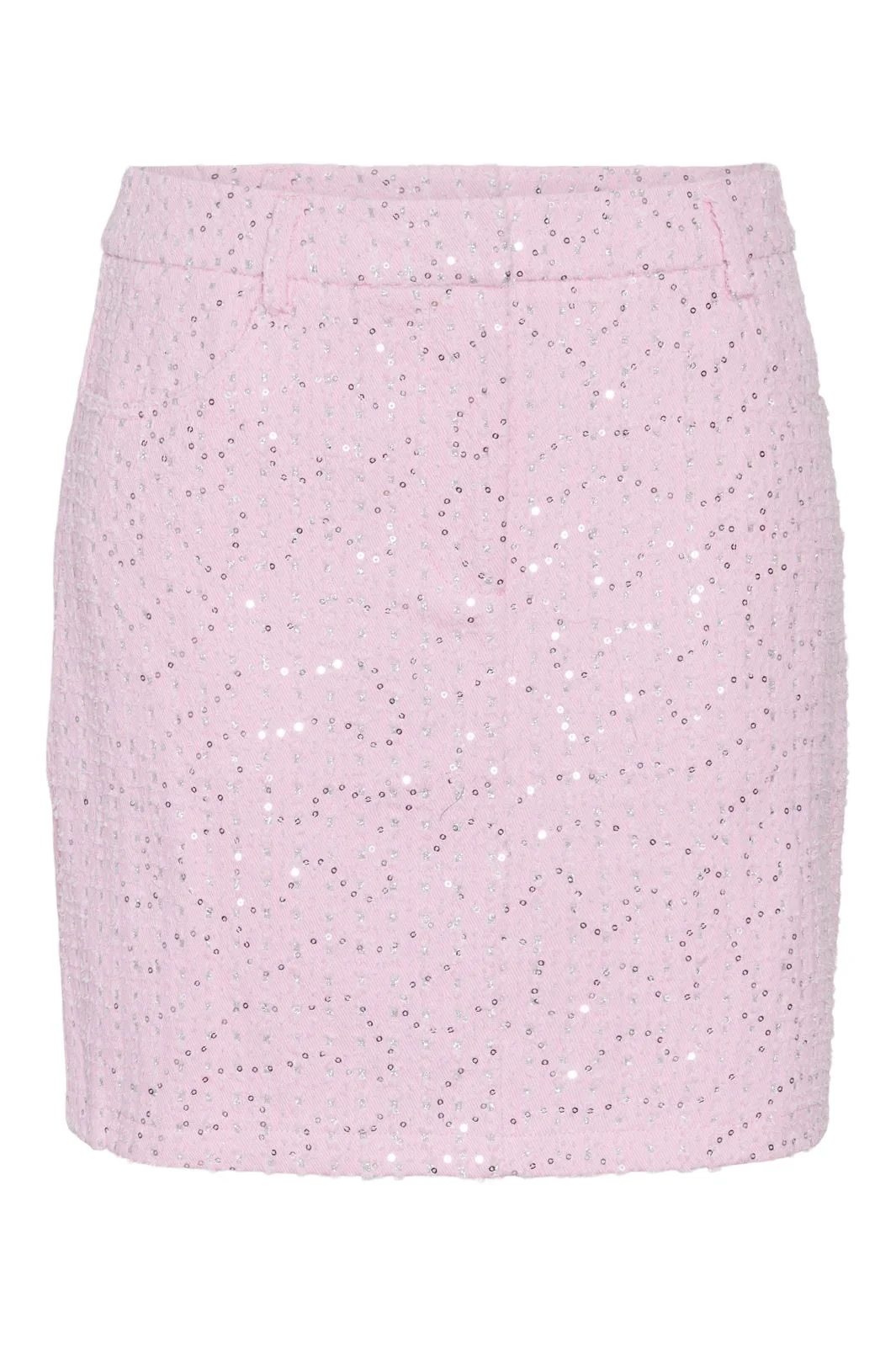 Pieces Pcdulla Short Sequence Skirt 4631806 pirouette