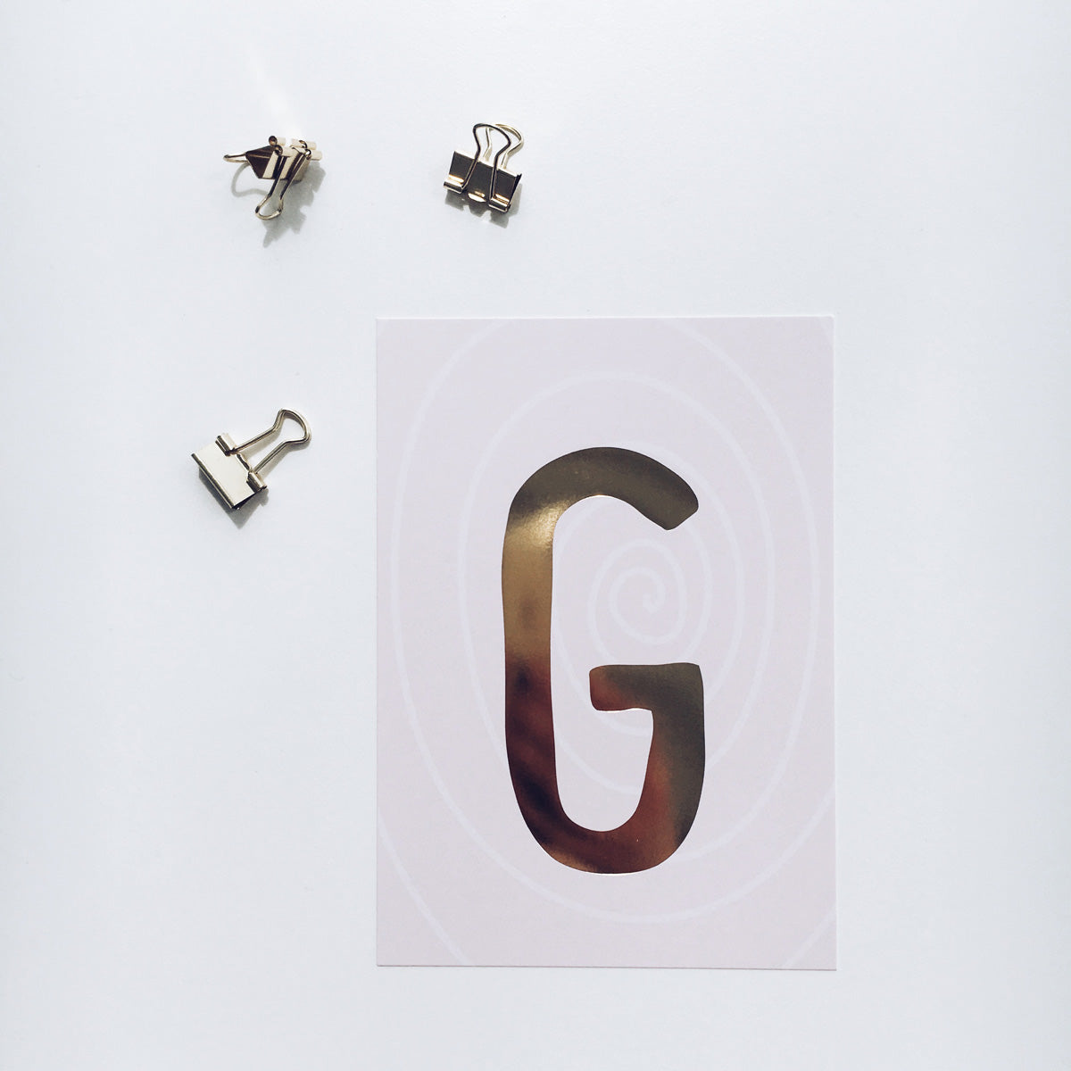 Postkarte „G