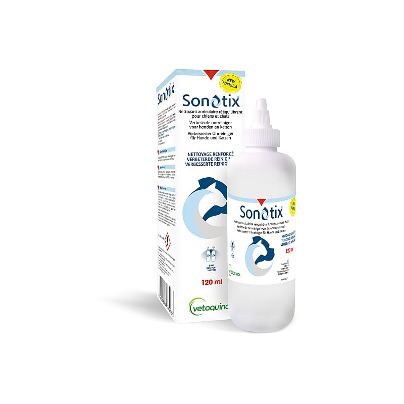 Vetoquinol Sonotix Sol Ext Oorreiniger Hond Kat 120 ml