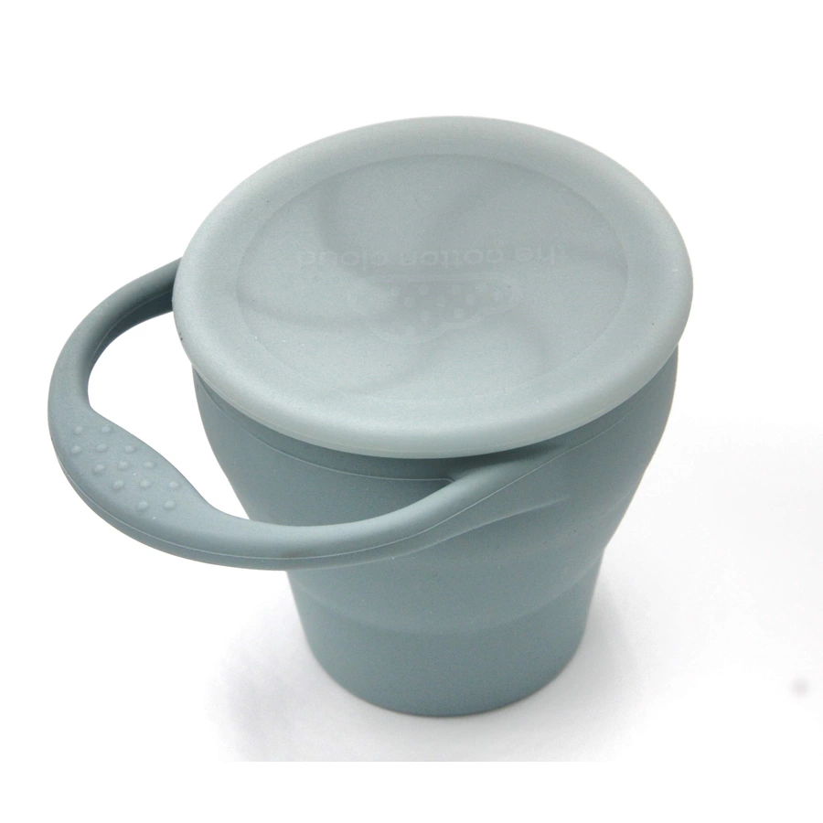 the cotton cloud Snackbecher aus Silikon Jade
