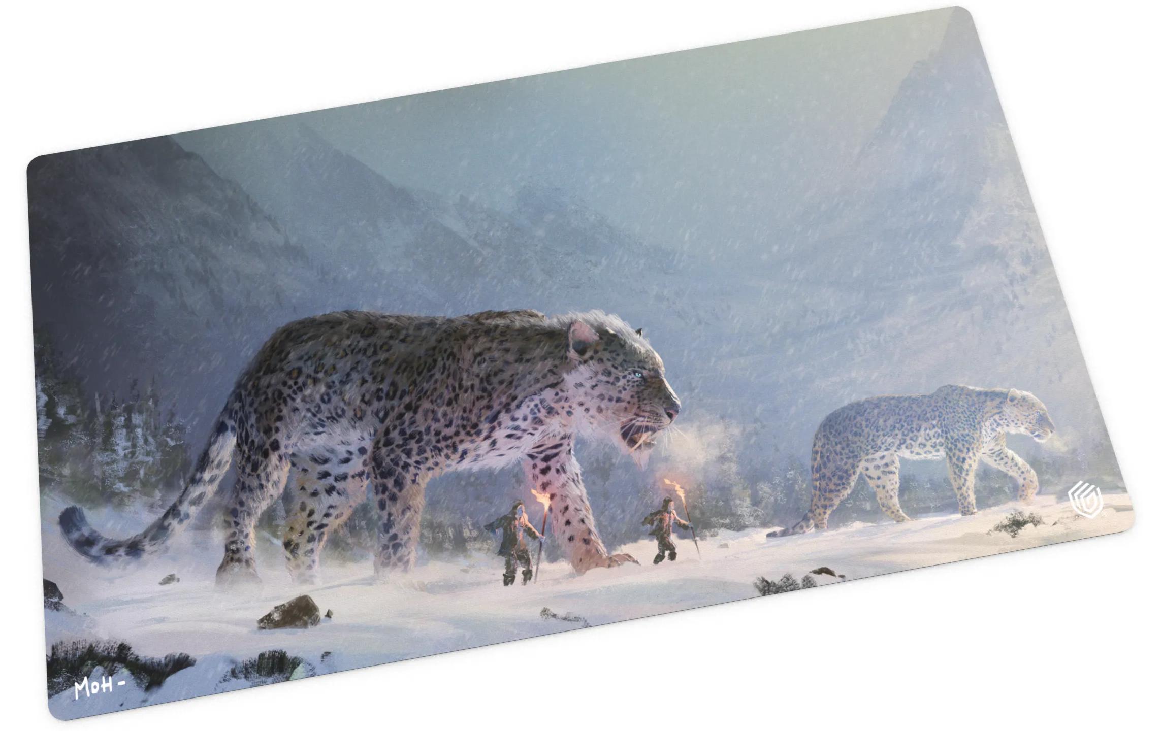 Playmat Artist Edition The Hunter's QuestWeiche und rutschfeste Spielunterlage designt von Maël Ollivier-Henry