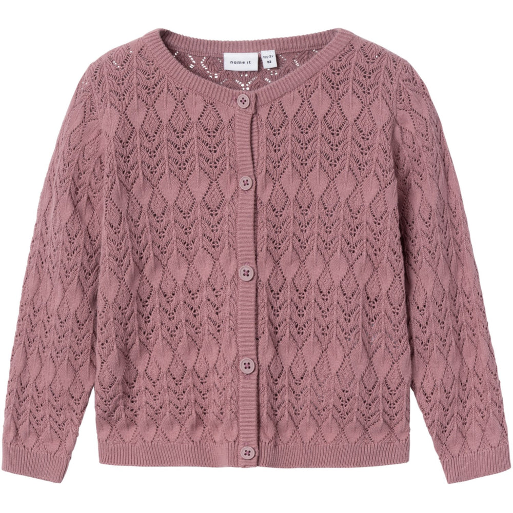 Køb Name It Nostalgia Rose Hipil Strik Cardigan