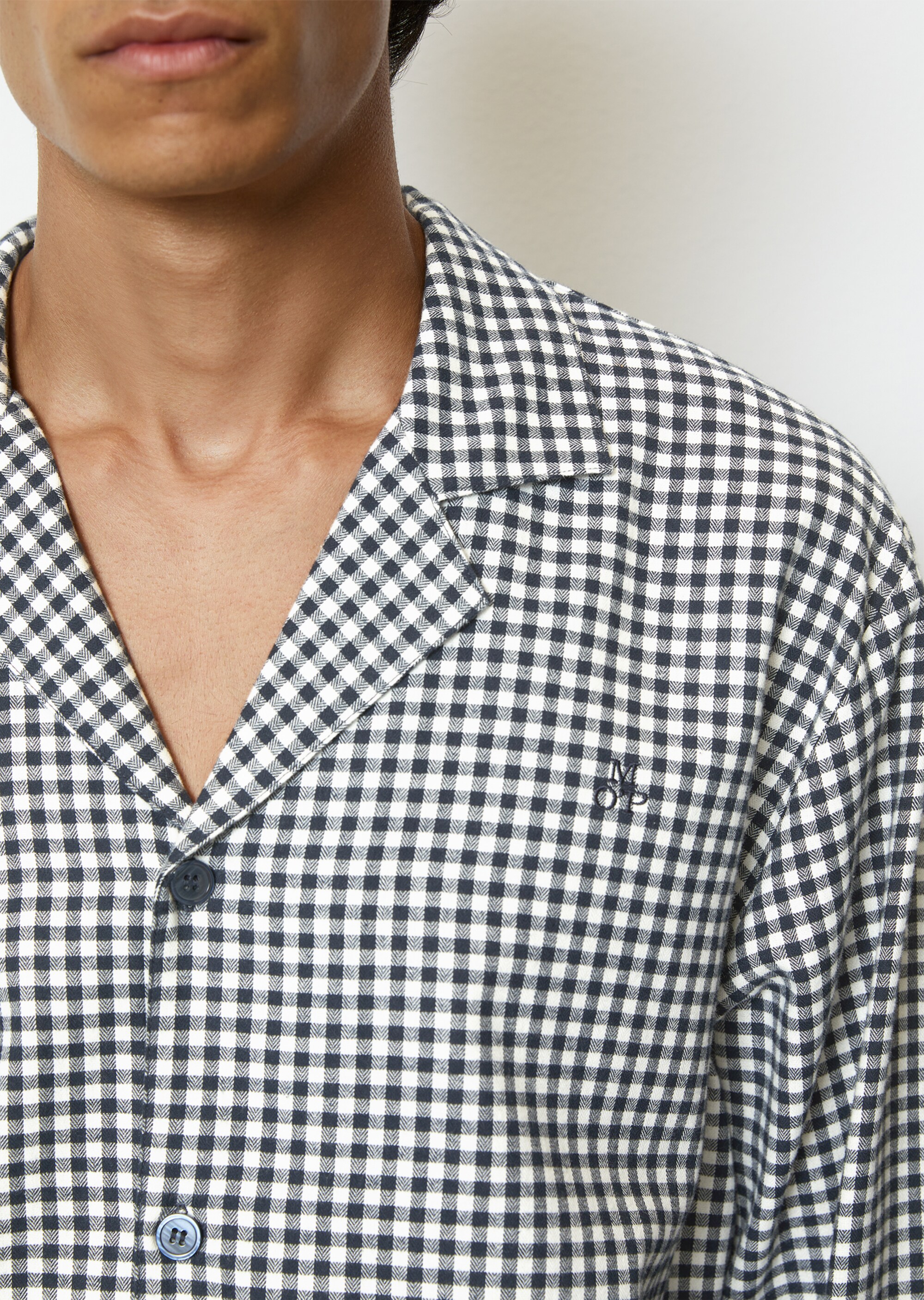 Lounge-Shirt in softer Flanell-Qualität