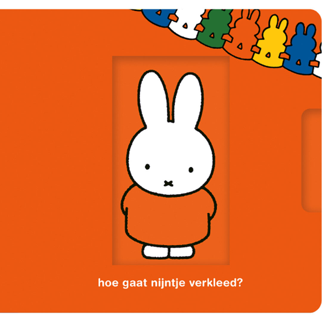 Nijntje schuifboek nijntjes verkleedfeest