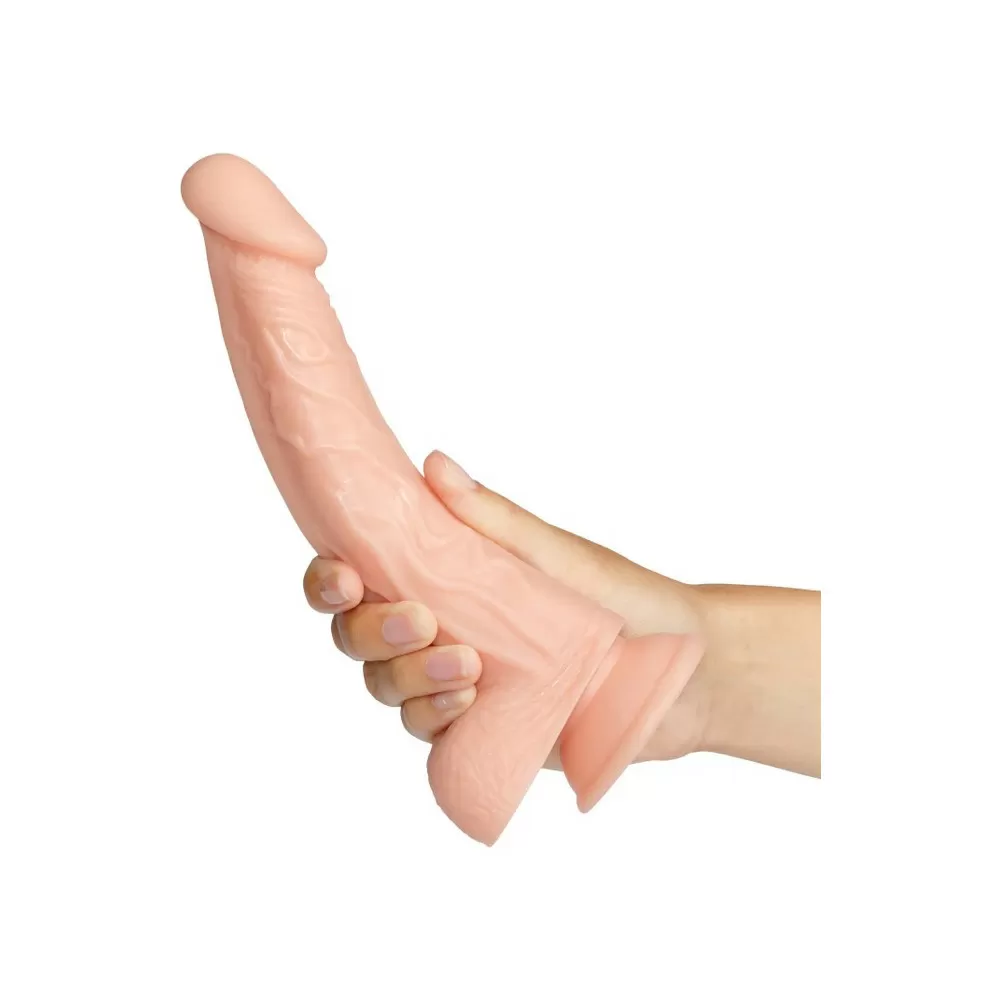 Willie City Classic Realistisk Curved Dildo - 20 cm - 1 stk.