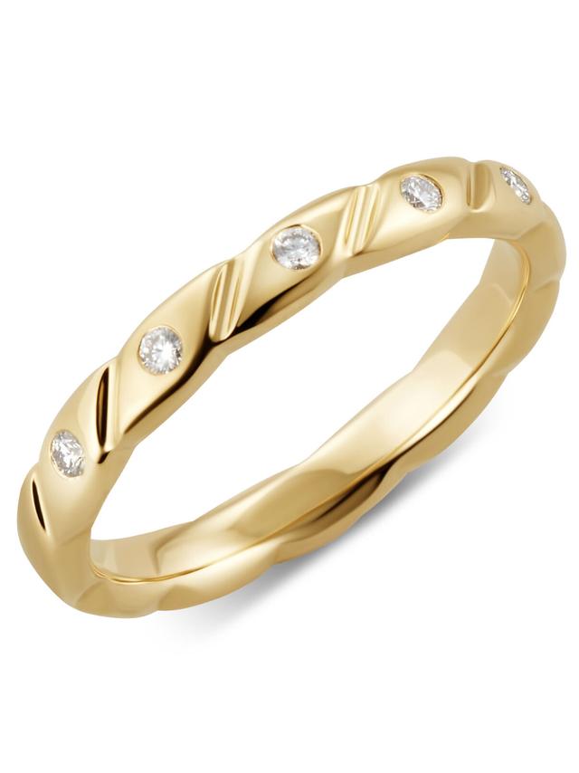 Brillant-Ring, Gelbgold 585