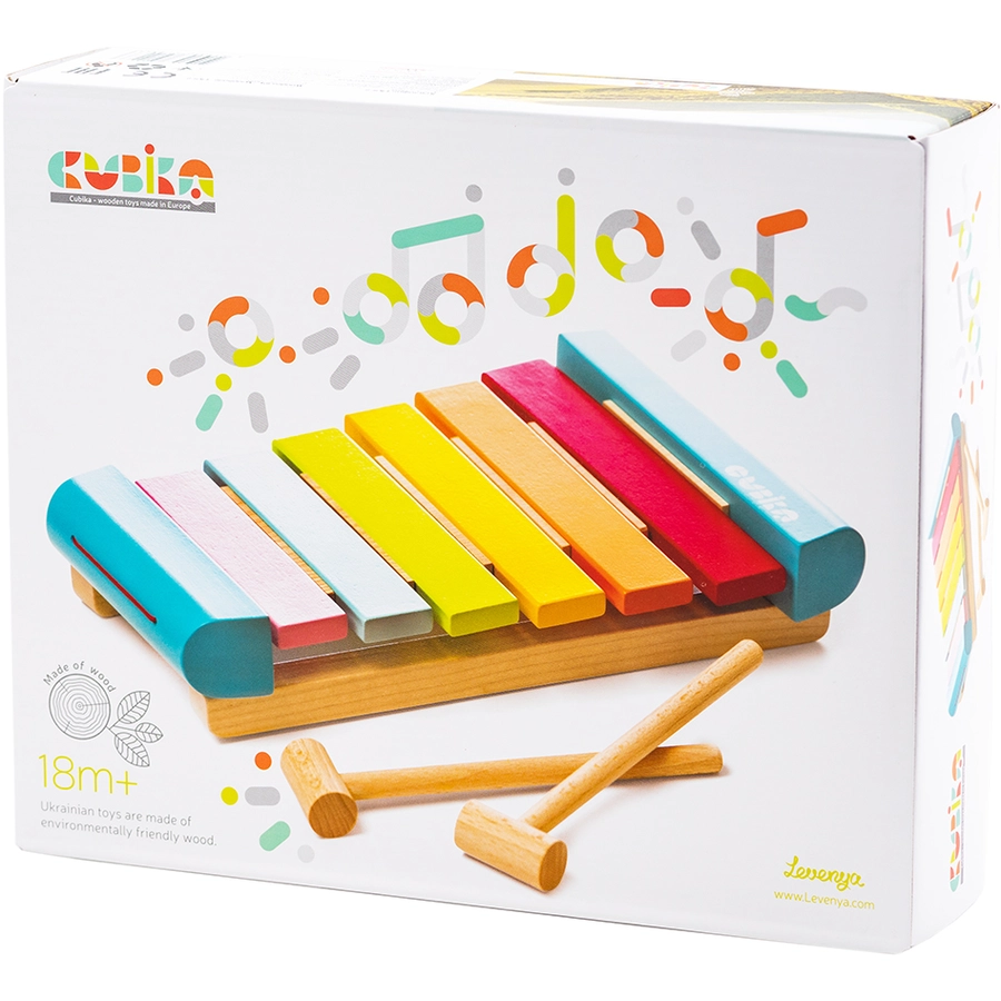 Cubika Xylophon aus Holz