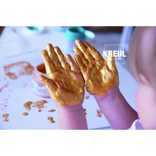 KREUL MUCKI Funkel-Fingerfarbe, 6er Set