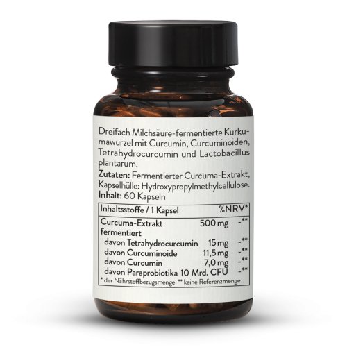 Sunday Natural Products  CurcumaFermentiert
