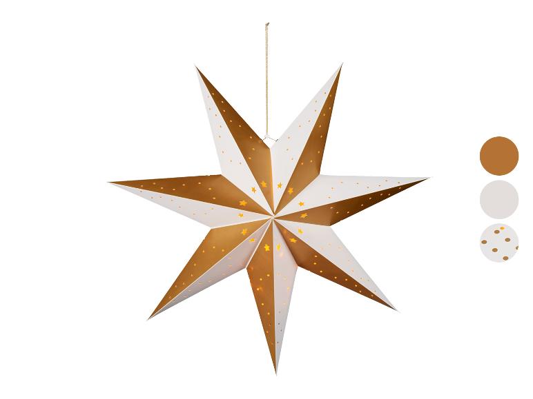 Kerstster met verlichting