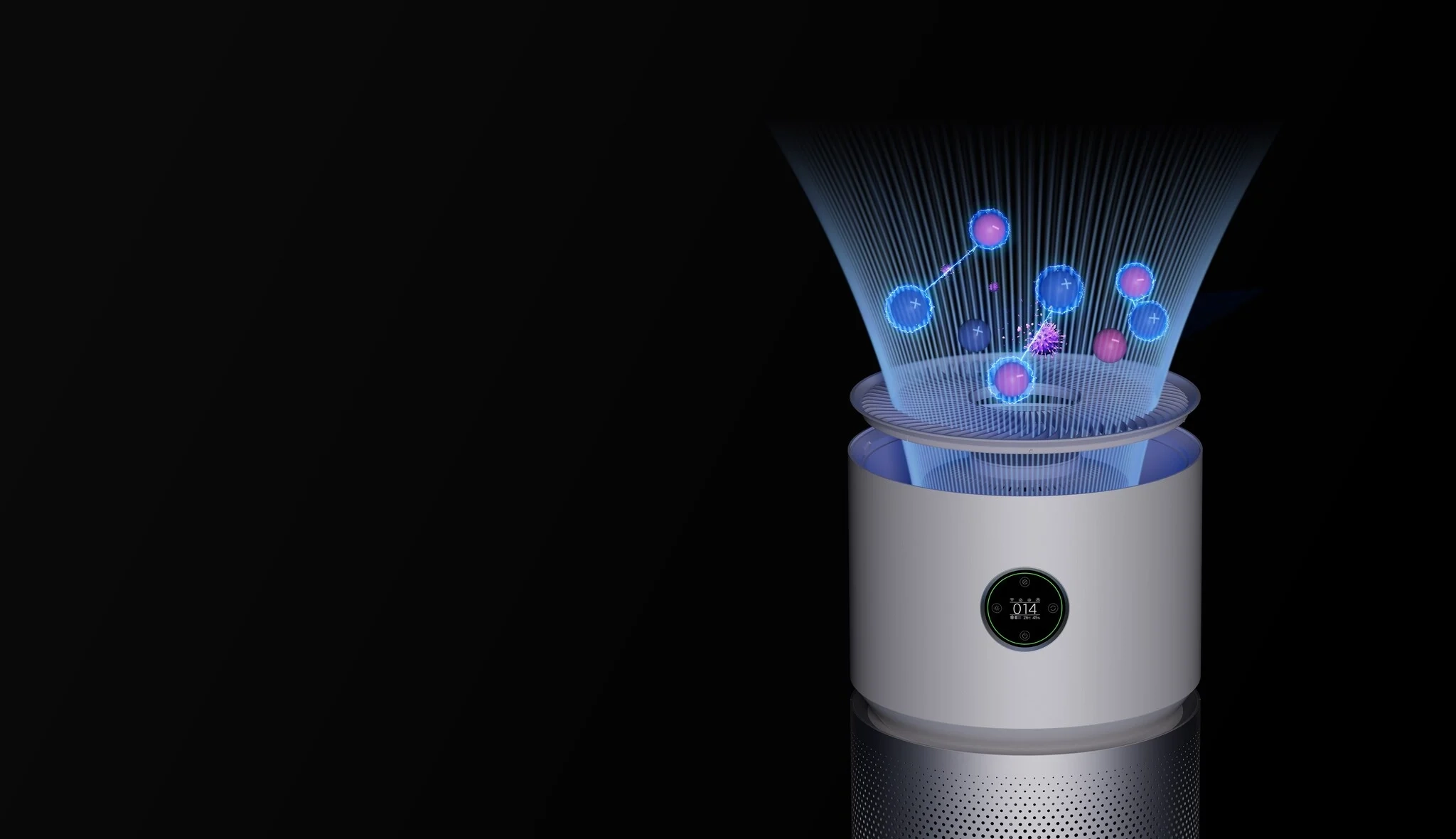 Mi Smart Air Purifier Elite Luftreiniger mit Filtersystem / OLED Display / App Steuerung (BHR6359EU) - Weiss